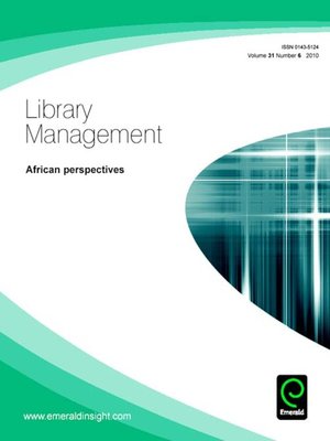 cover image of Library Management, Volume 31, Issue 6